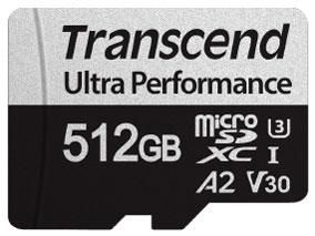 トランセンドジャパン microSDカード 512 GB SDアダプター付き UHS-I U 3 A 2