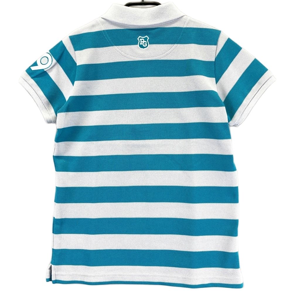 パーリーゲイツ ボーダーポロシャツ 0 サイズ：0 PEARLY GATES パーリーゲイツ 半袖ポロシャツ ボーダー柄