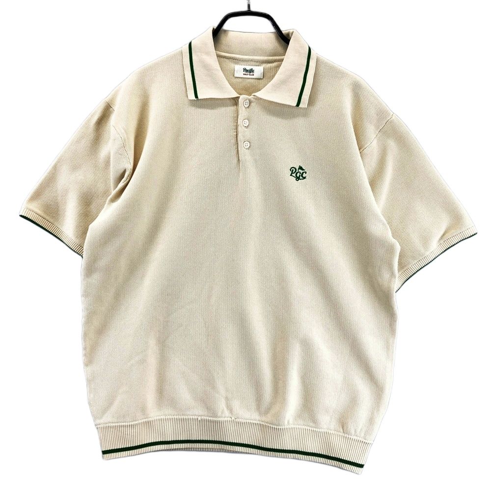 サイズ：M PACIFIC GOLF CLUB パシフィック ゴルフクラブ 半袖 ニット