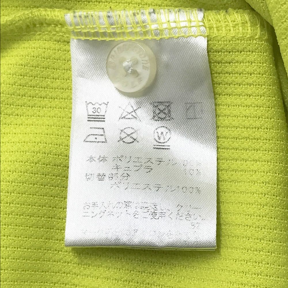 BRIDGESTONE GOLF 新品未使用保管商品！値下げ中！ サイズ：M BRIDGESTONE GOLF ブリヂストンゴルフ 半袖ポロシャツ