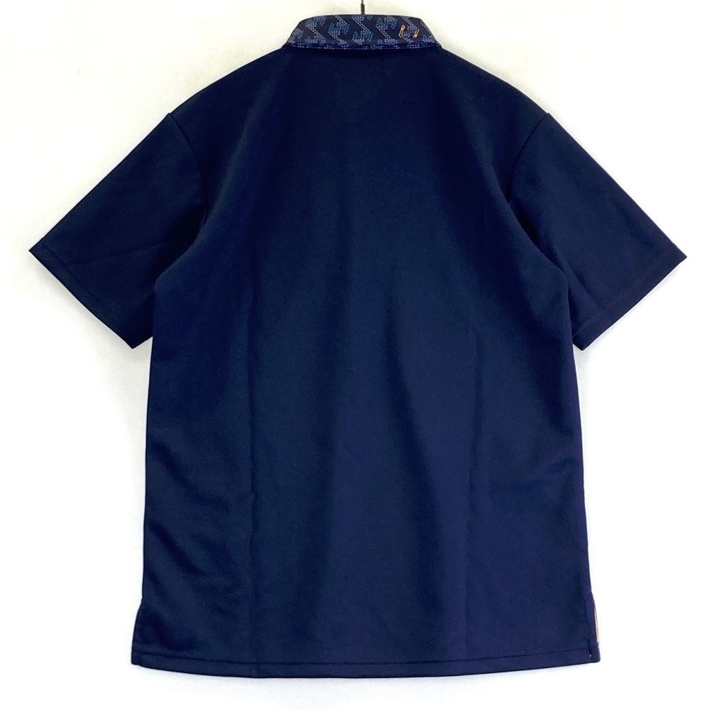 割引 サイズ：M RESURRECTION レザレクション 半袖ポロシャツ ネイビー