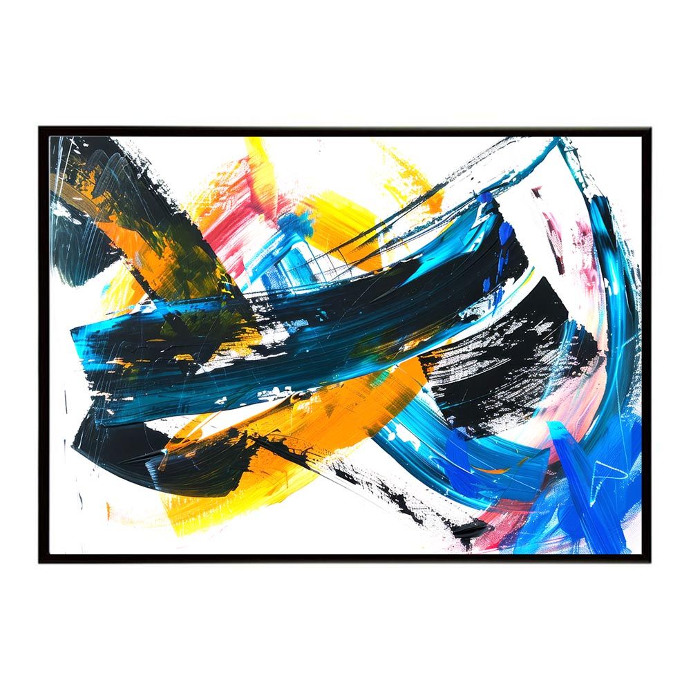 ＊みるまま＊ B3サイズ（約36x51cm）】【lh-poster-7757】カラフルインクアート 絵画