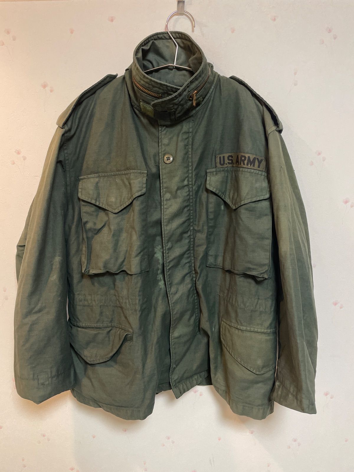 実物】US ARMY M-65 フィールドジャケット SMALL X-SHORT｜官給品