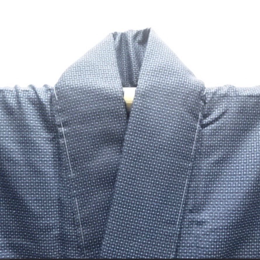 本場泥大島紬 100亀甲