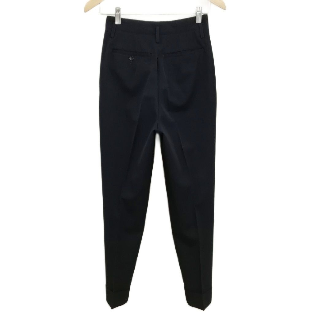 トリココムデギャルソン tricot COMME des GARCONS TP 05045 S AD 1991 90 テーパード スラックス パンツ ネイビー 紺