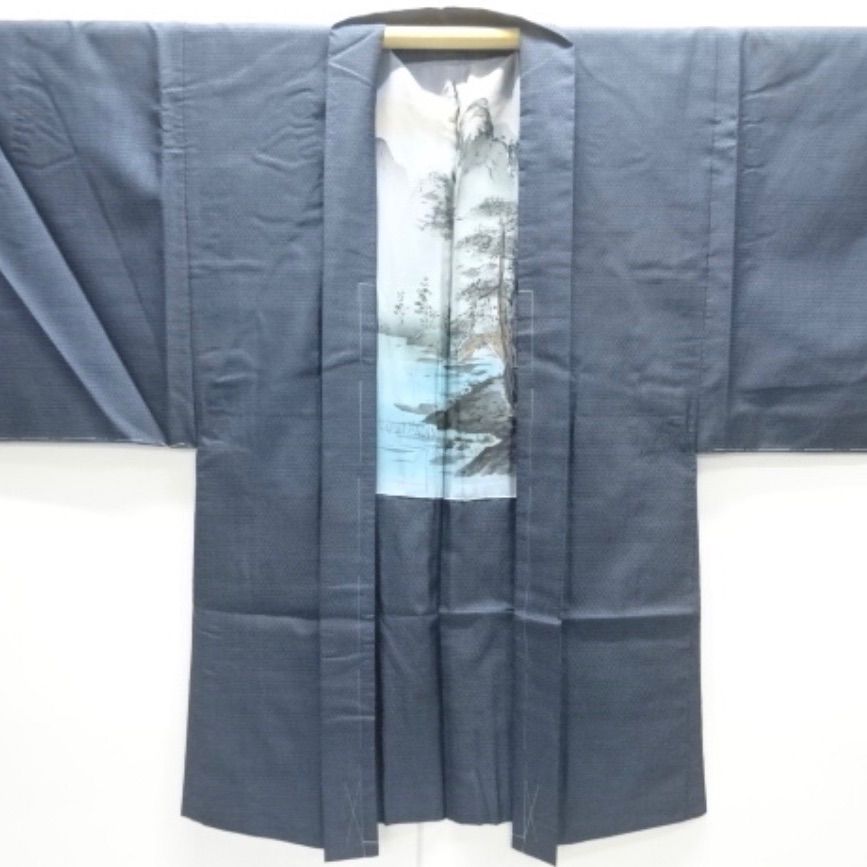 しつけ糸付き 本場泥大島紬