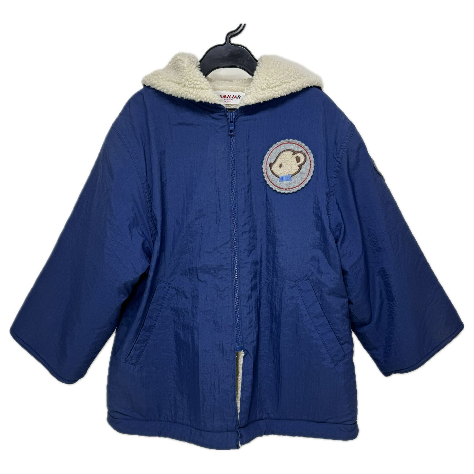 ファミリア　ジャンパー　ジャケット familiar】ファミリア ジップアウター ジャンパー ボア サイズ90-110
