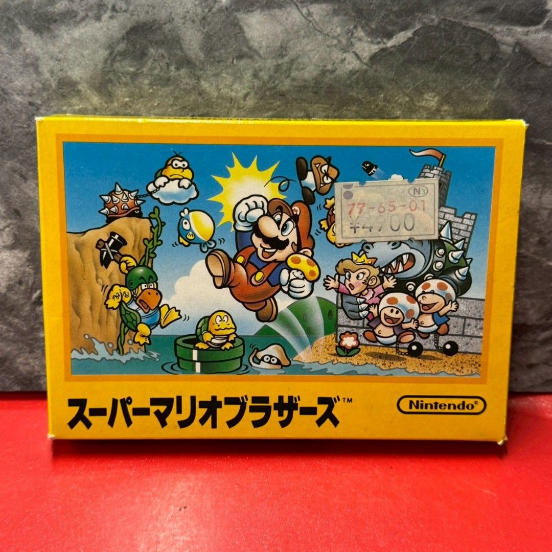□スーパーマリオ ブラザーズ ファミコン ソフト ファミリーコンピューター