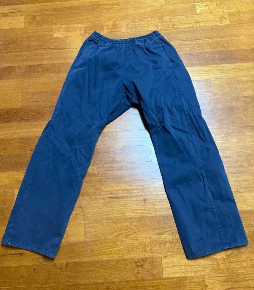 YEEZY GAP イージーギャップ サテンカーゴパンツ ネイビー s