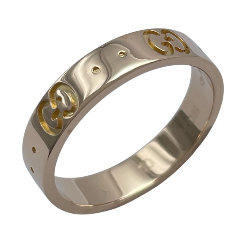 グッチ GUCCI アイコンリング ピンクゴールド 750 ジュエリー