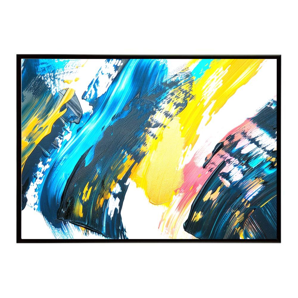 B2サイズ（約51x73cm）】【lh-poster-7848】カラフルインクアート 絵画