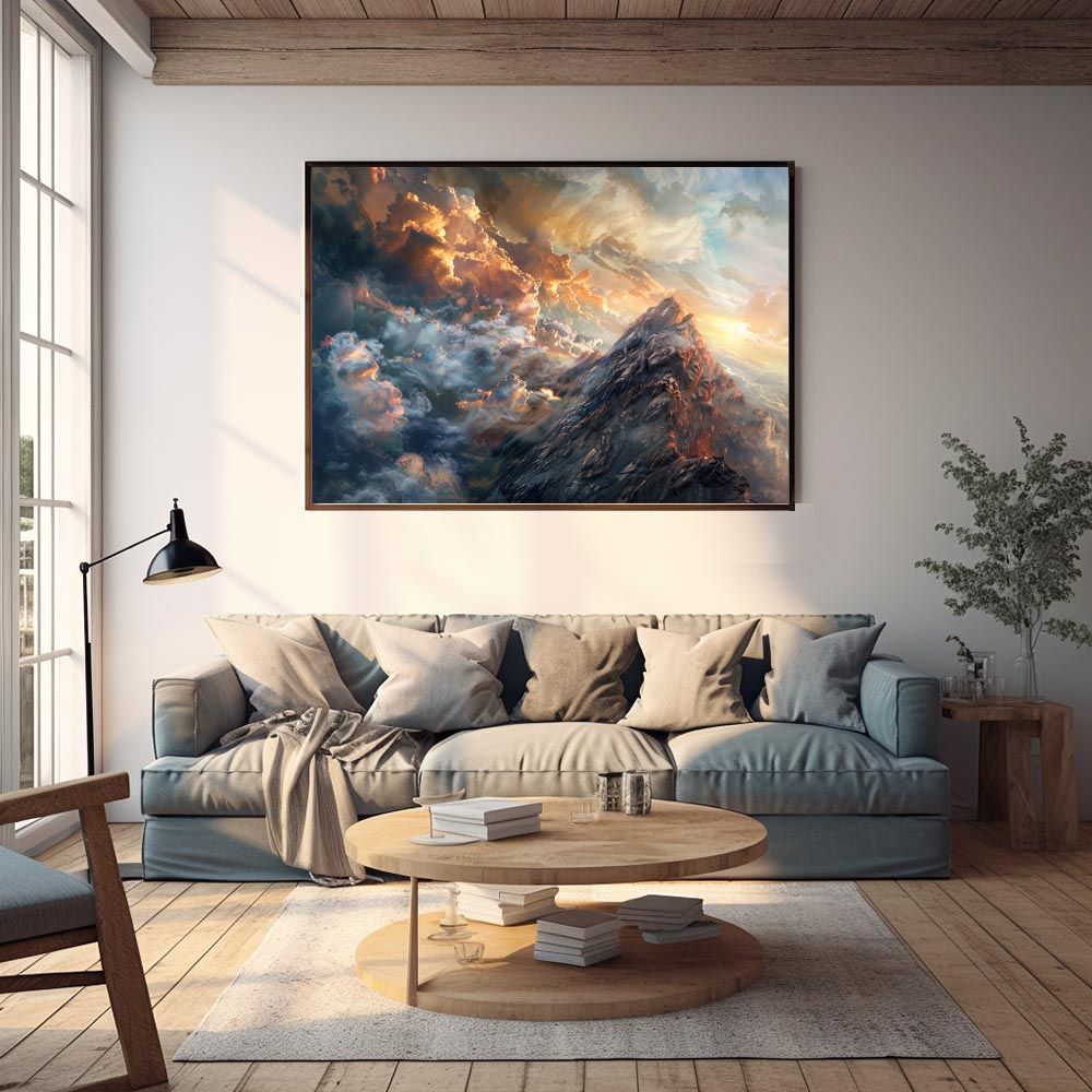 B2サイズ（約51x73cm）】【lh-poster-7856】ポスター 安い 山