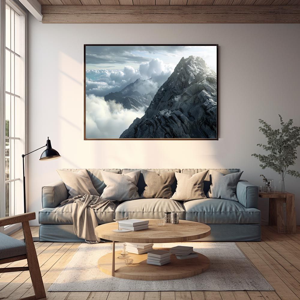 B2サイズ（約51x73cm）】【lh-poster-7860】ポスター 節約 山