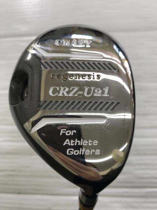 クレイジー regenesis CRZ UT 21度 regensis STP Iron 85 UNIフレックス ユーティリティ 最短