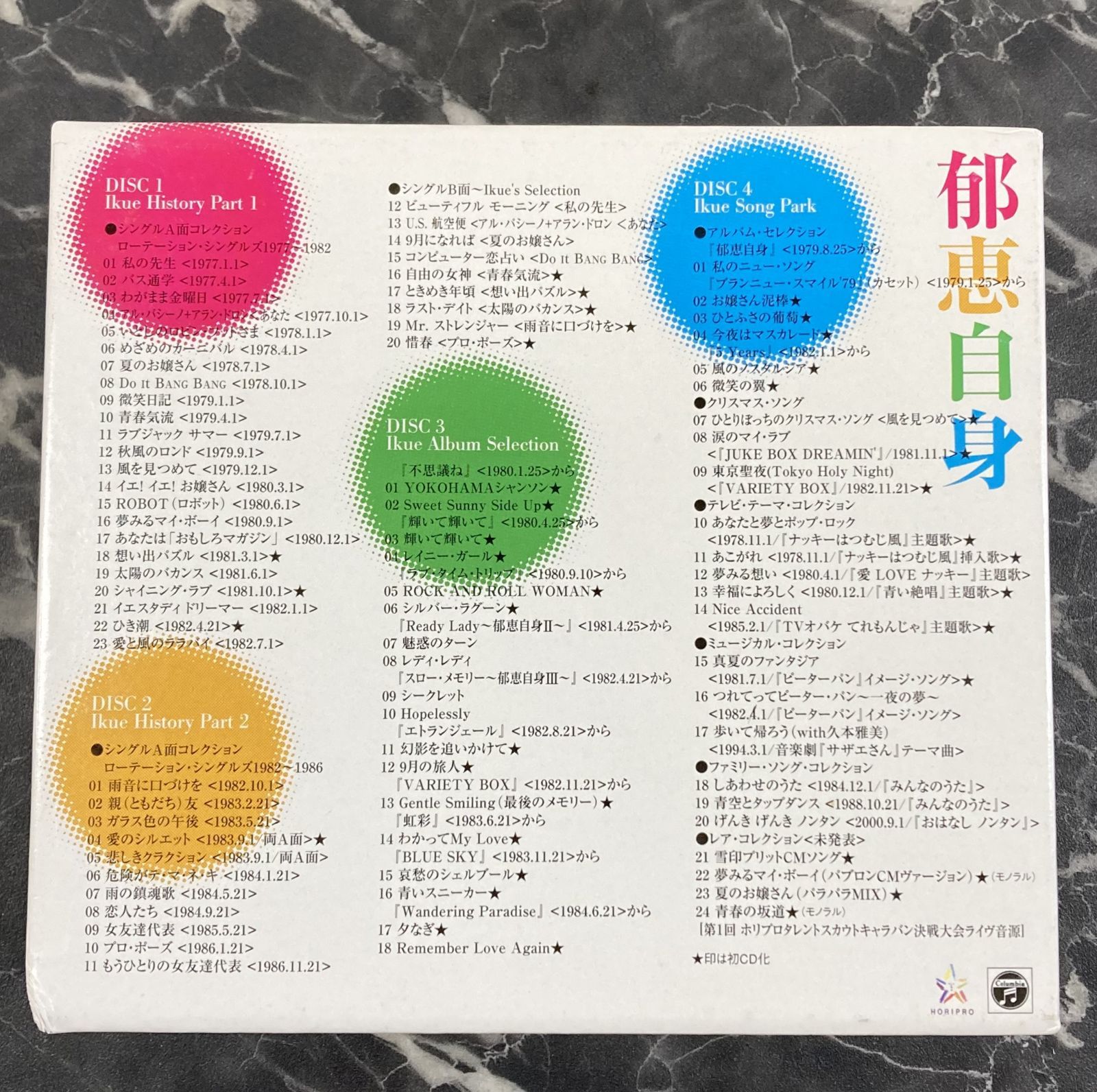 08. 榊原郁恵/郁恵自身～25th Anniversary Edition～ - メルカリ