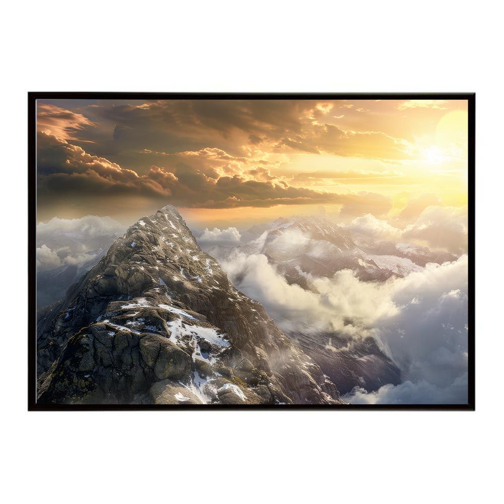 B3サイズ（約36x51cm）】【lh-poster-7864】ポスター 山 マウンテン