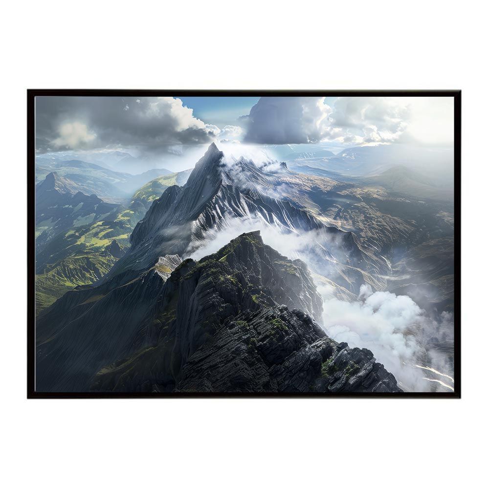 B2サイズ（約51x73cm）】【lh-poster-7870】ポスター 山 マウンテン