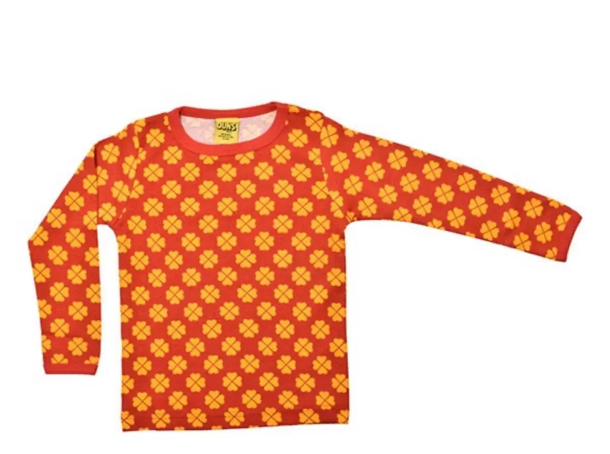 DUNS クローバ パータン 長袖 Tシャツ