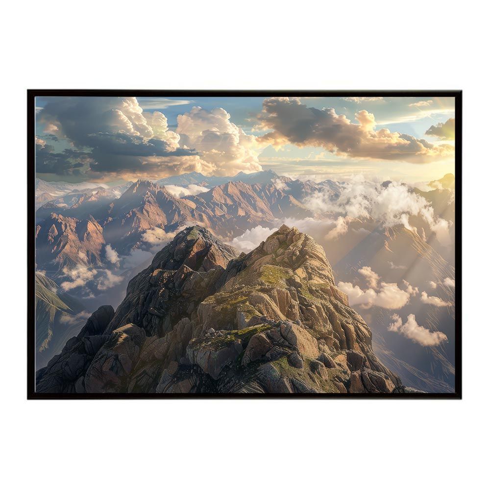 風景画　サイズ大 B2サイズ（約51x73cm）】【lh-poster-7892】ポスター 山 マウンテン