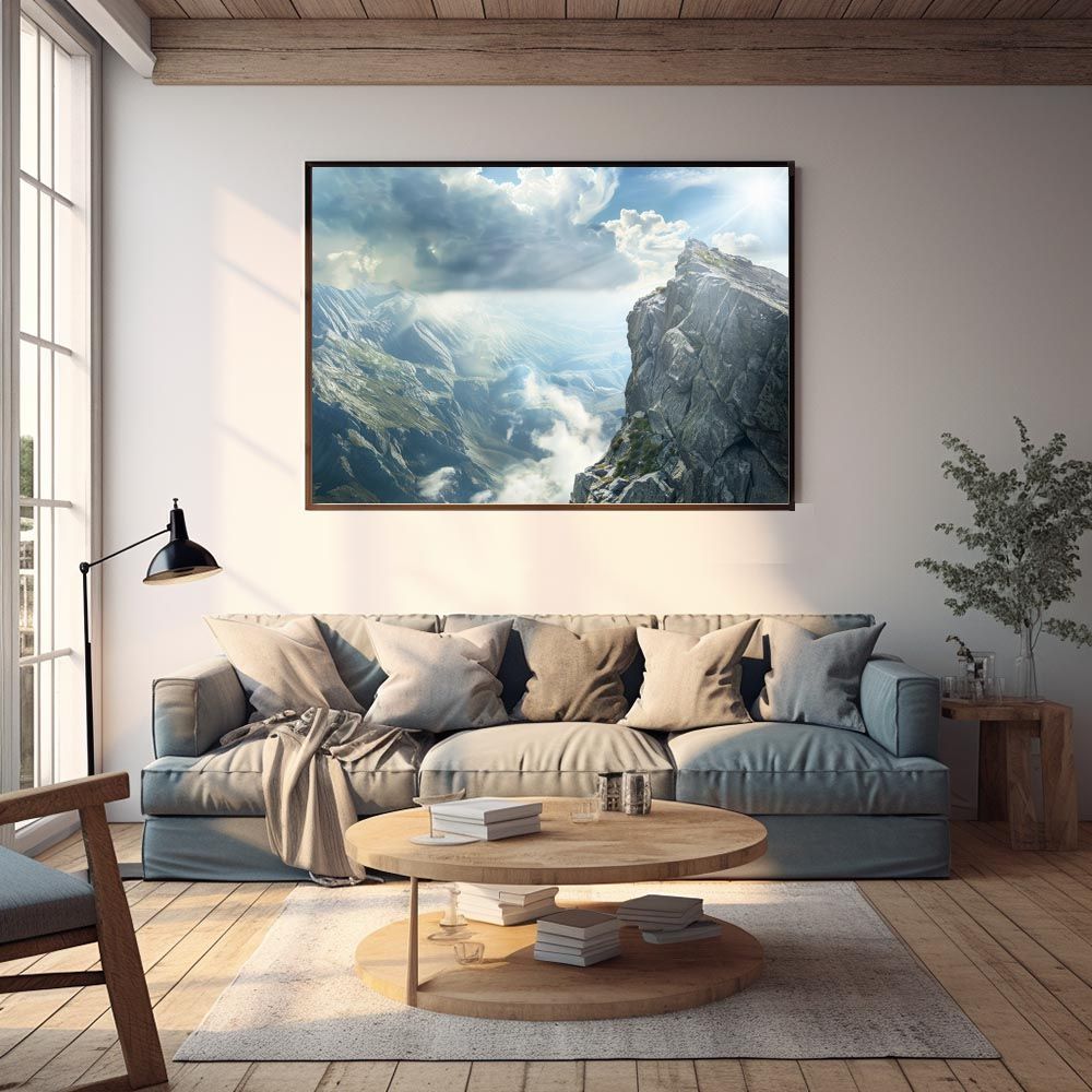 A1サイズ（約59x84cm）】【lh-poster-7901】ポスター 山 マウンテン