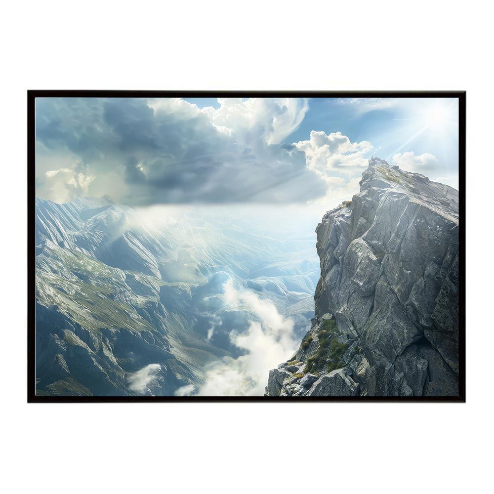 B4サイズ（約25x36cm）】【lh-poster-7901】ポスター 山 マウンテン