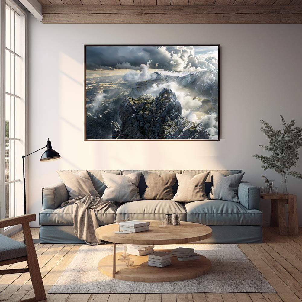 B2サイズ（約51x73cm）】【lh-poster-7926】ポスター 山 マウンテン