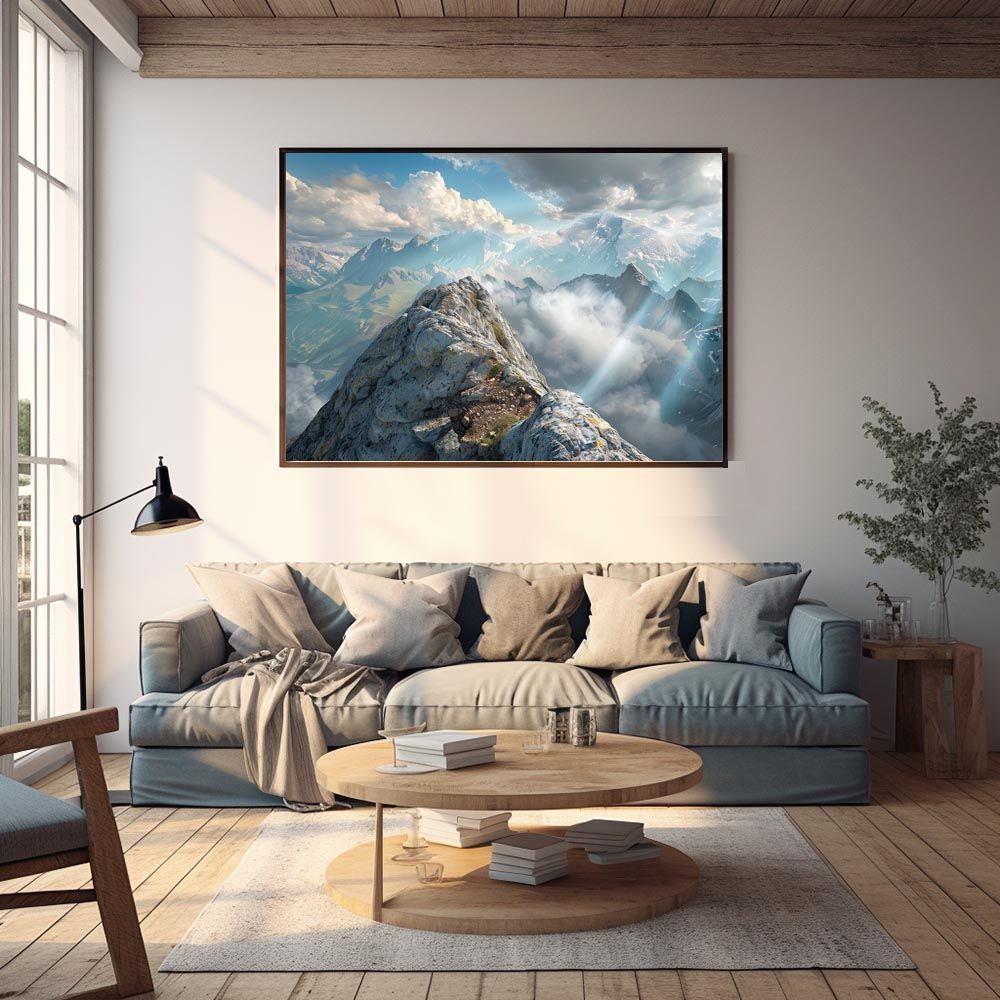 B2サイズ（約51x73cm）】【lh-poster-7930】ポスター 山 マウンテン