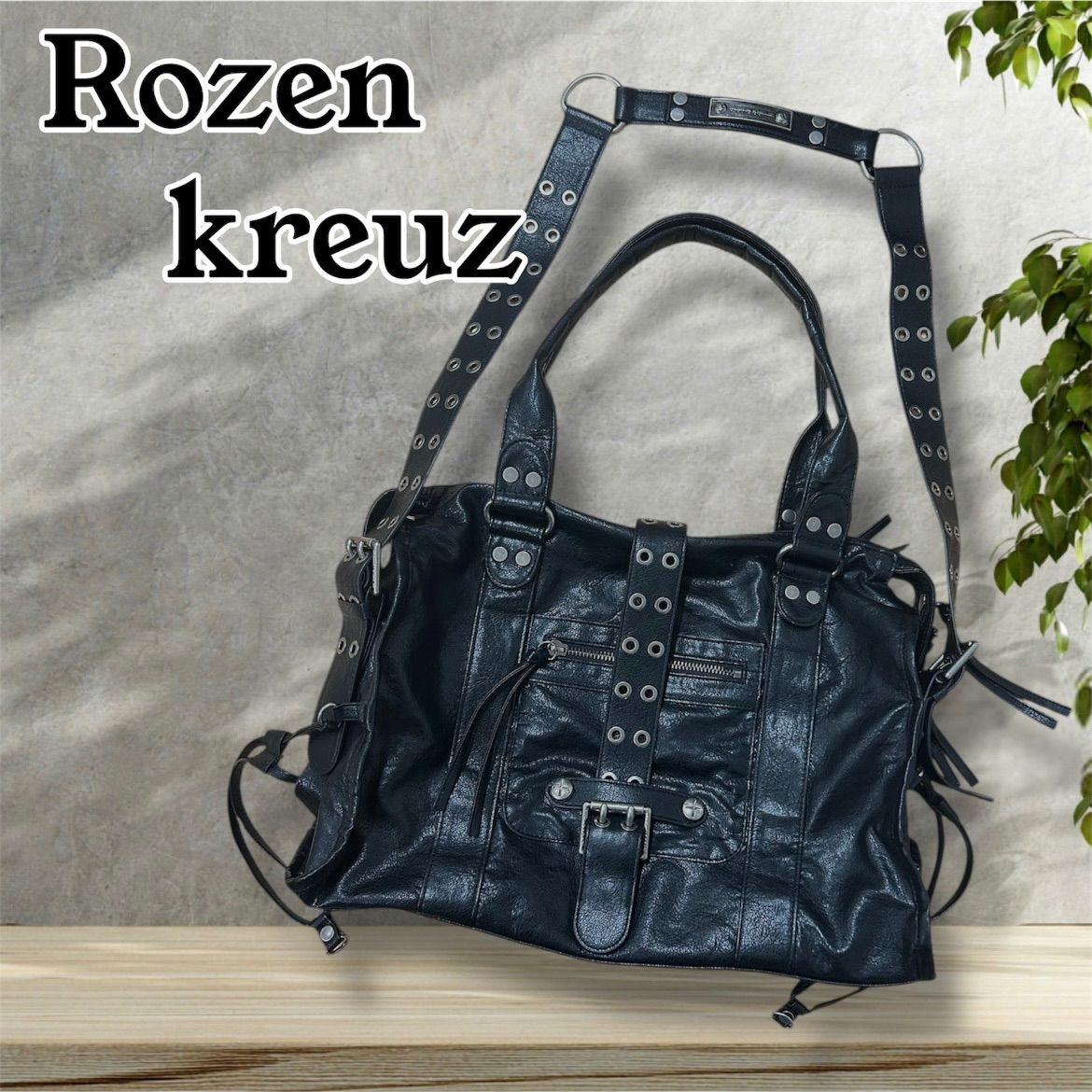 Rosen kreuz ローゼンクロイツ ショルダーバッグ スタッズ 即完売品】 Rozen kreuz ローゼンクロイツ バッグ - メルカリ