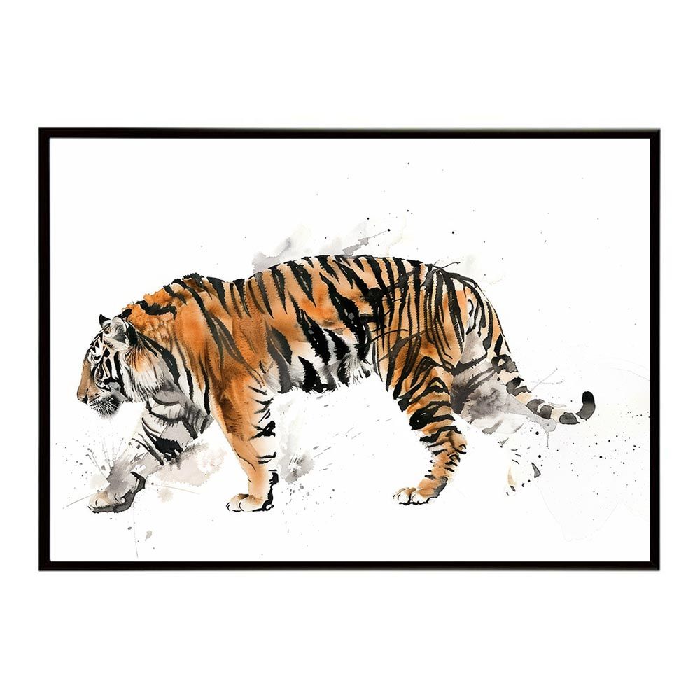 インテリア小物 【A4サイズ（約21x30cm）】【lh-poster-7943】トラ 虎