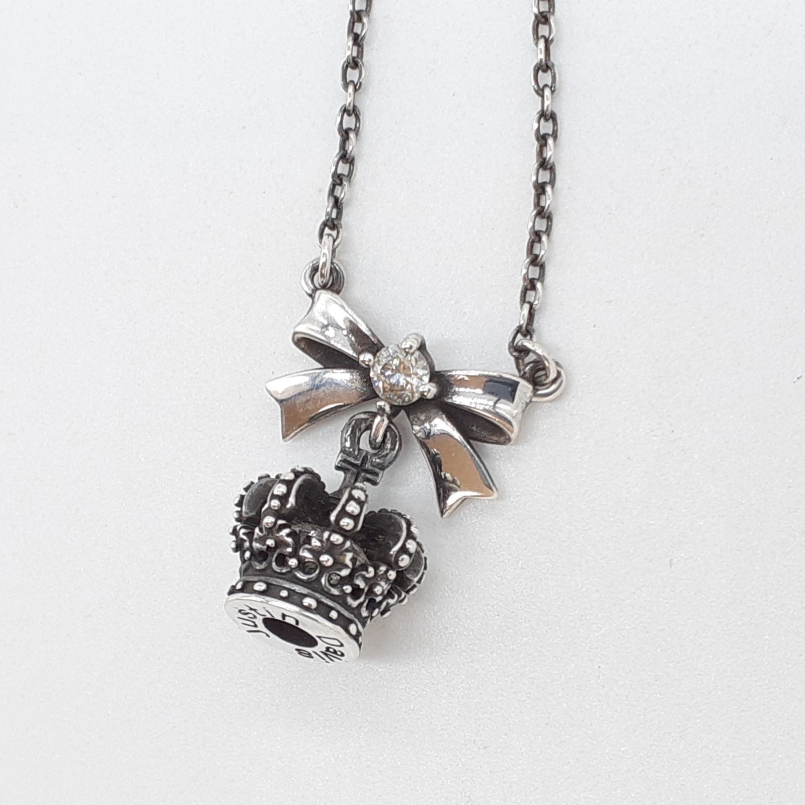 希少 Justin Davis イーグル ジルコニア ネックレスシルバー925 JUSTIN DAVIS ジャスティンデイビス ネックレス シルバー SILVER 925