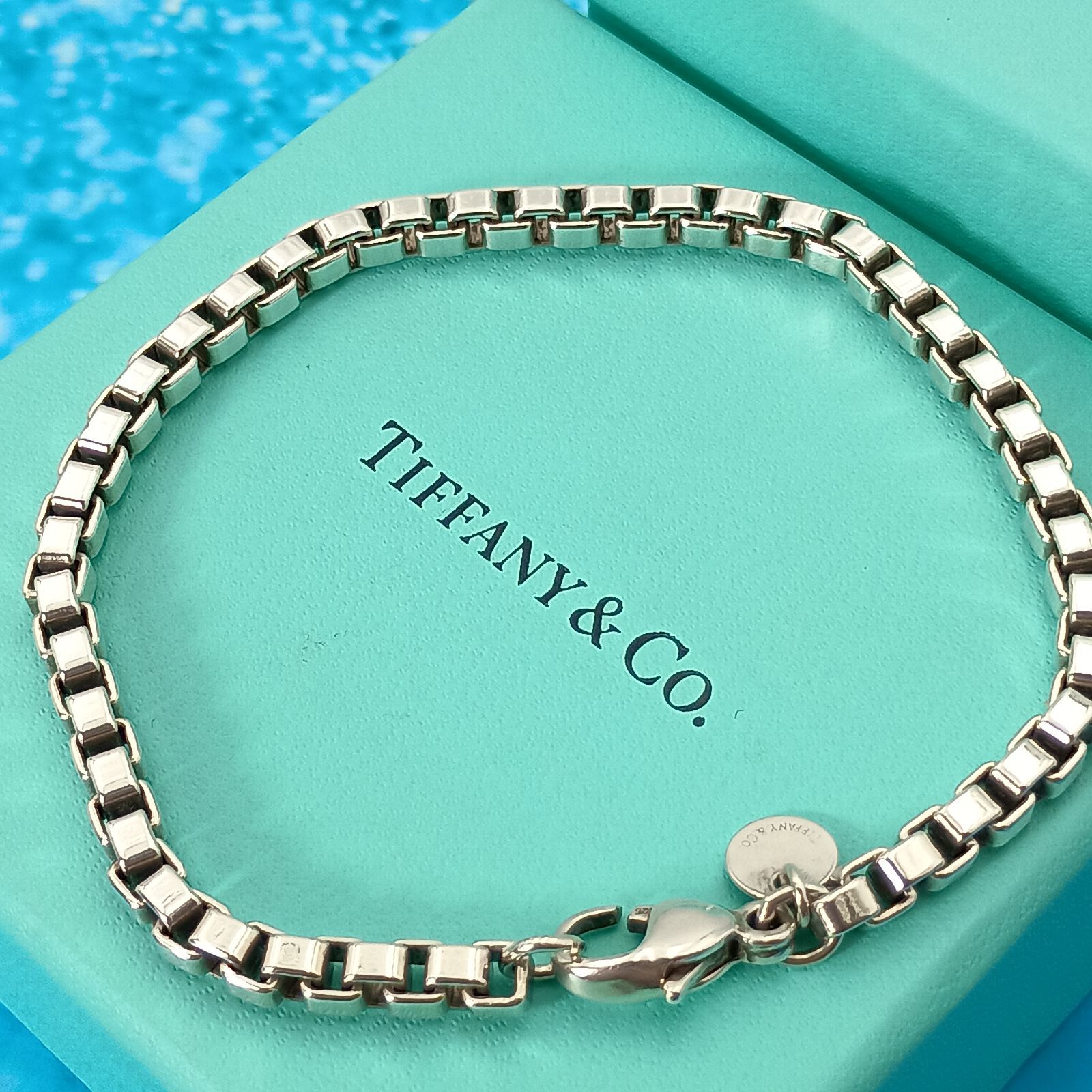 TIFFANY&Co. ティファニー ベネチアン リンク ブレスレット メンズ