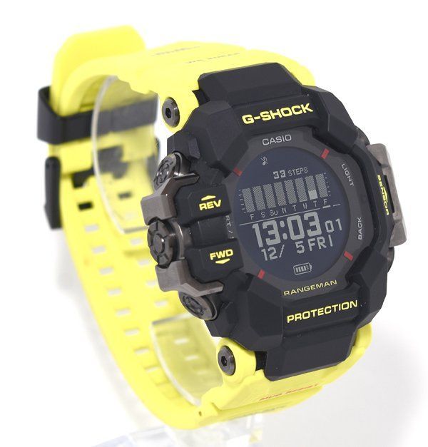 箱保付 CASIO カシオ G SHOCK レンジマン GPR H 1000 RY 1 A 9 JR MASTER IN RESCUE YELLOW ソーラー メンズ