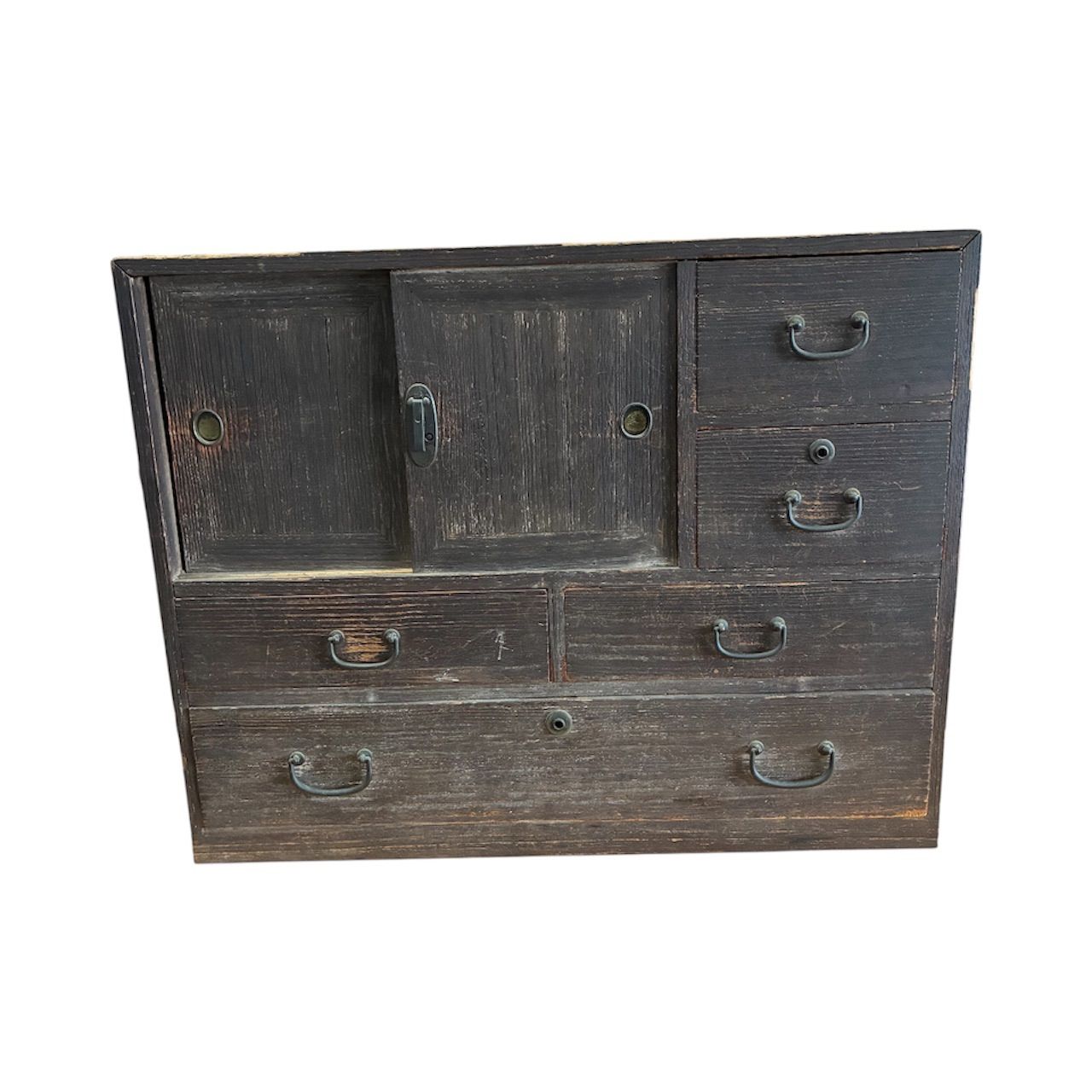 アンティーク レトロ 年代物 明治～昭和初期 桐箪笥 小物入れ