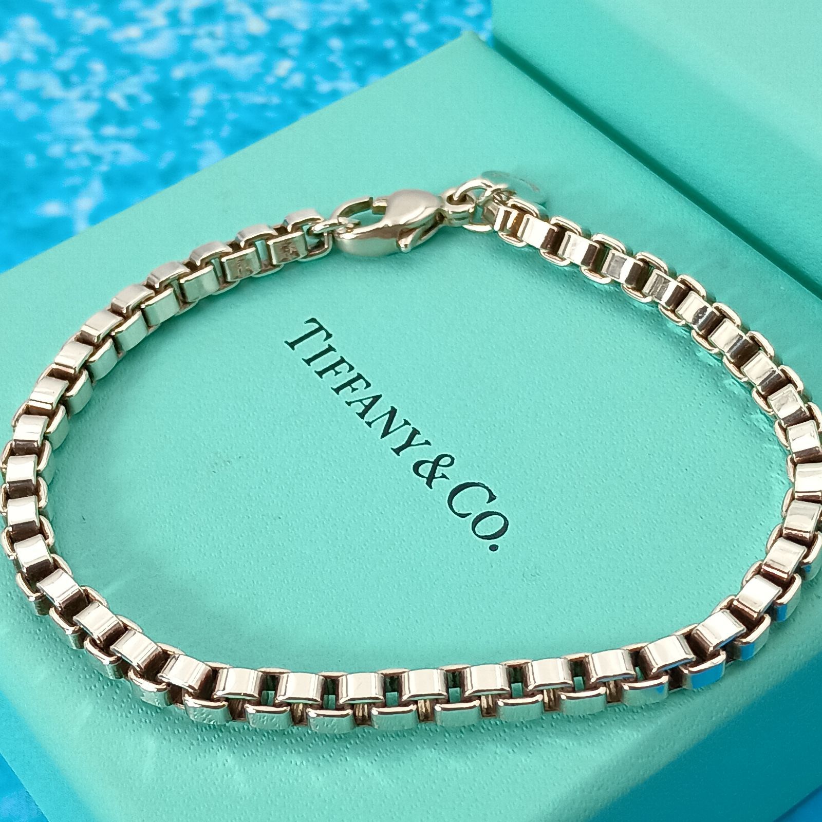 TIFFANY&Co. ティファニー ベネチアン リンク ブレスレット メンズ
