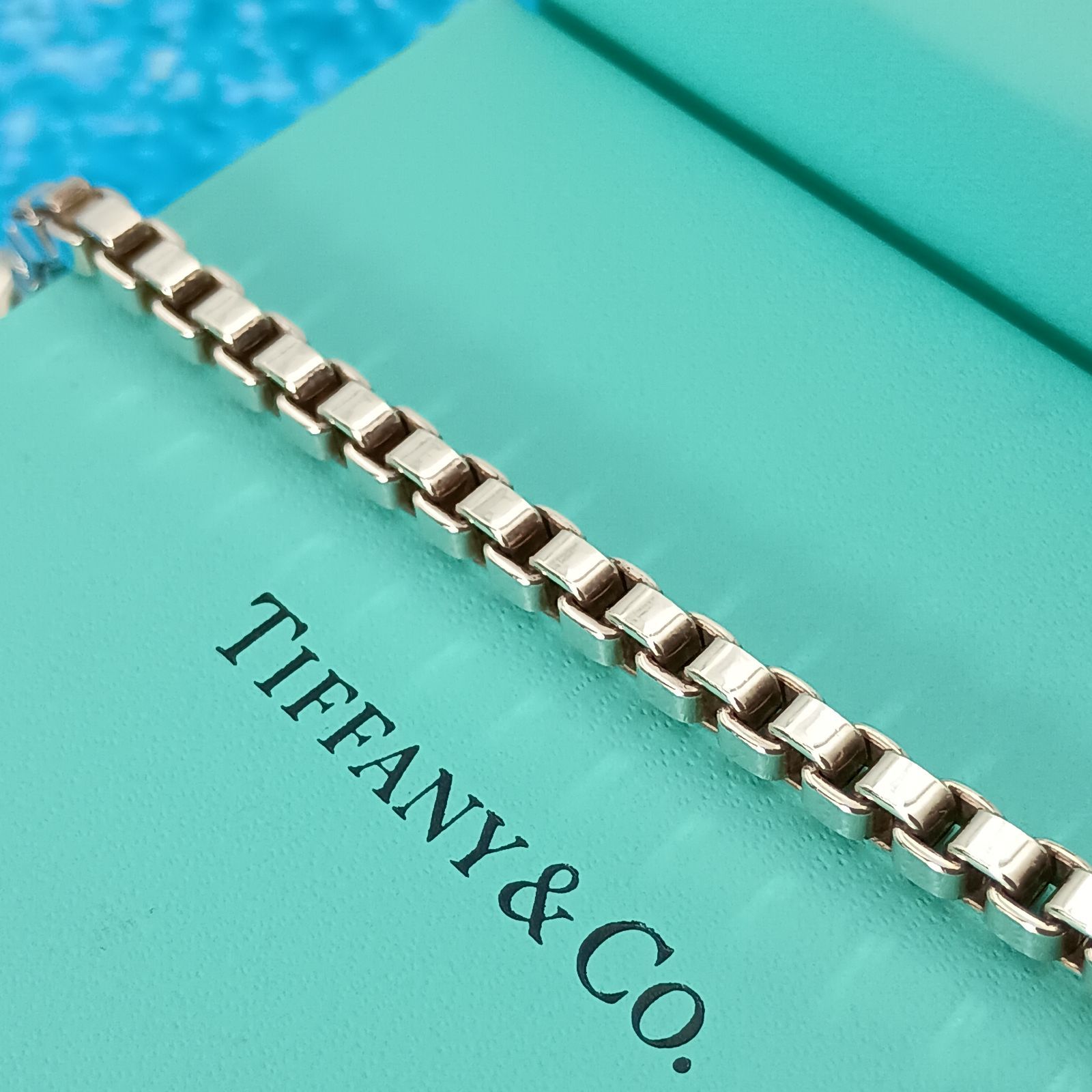 TIFFANY&Co. ティファニー ベネチアン リンク ブレスレット メンズ