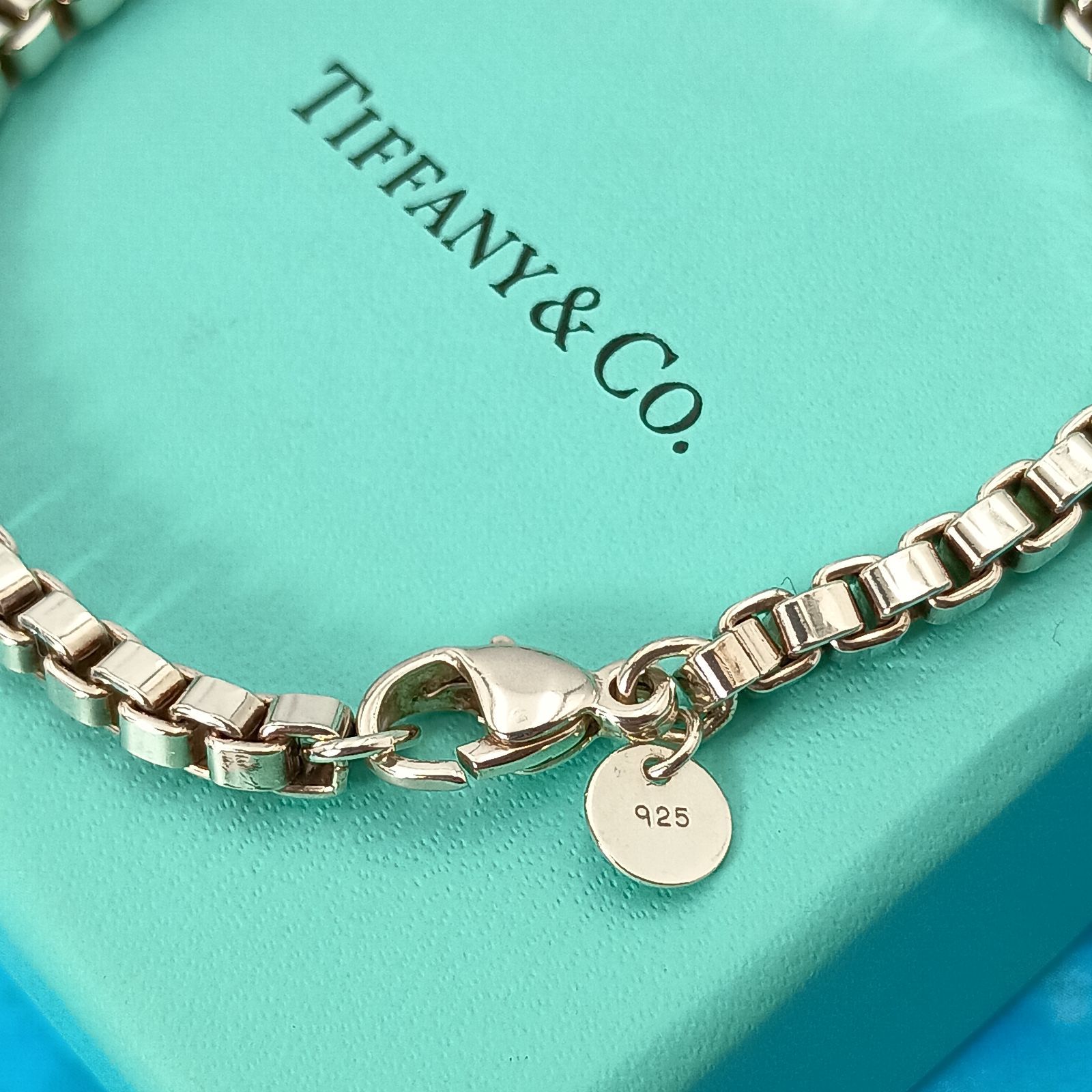 TIFFANY&Co. ティファニー ベネチアン リンク ブレスレット メンズ