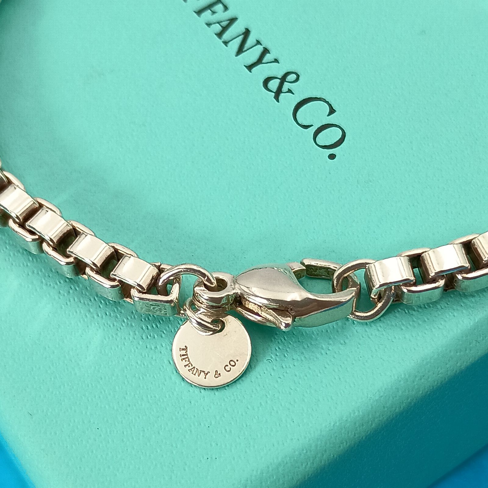 TIFFANY&Co. ティファニー ベネチアン リンク ブレスレット メンズ