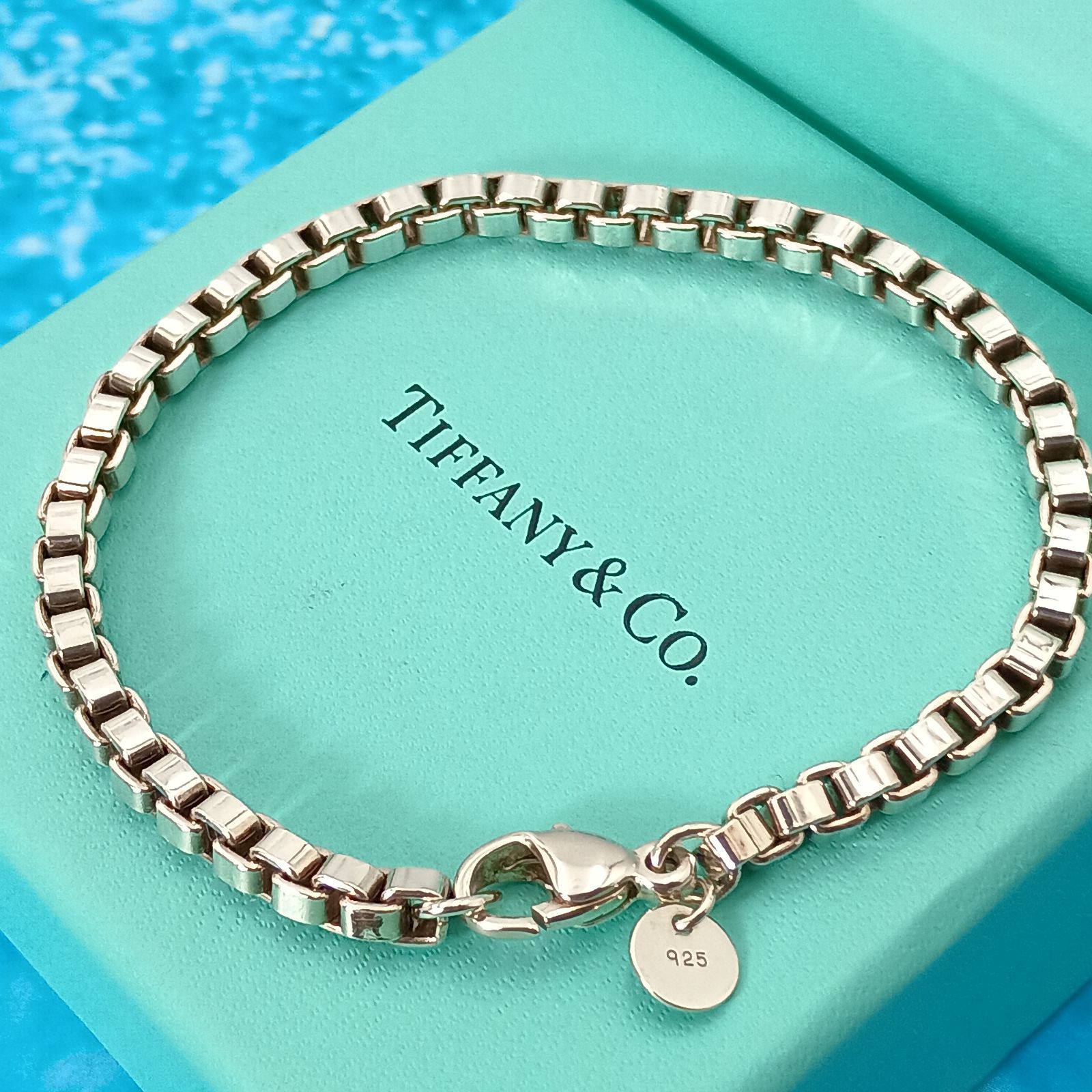 TIFFANY&Co. ティファニー ベネチアン リンク ブレスレット メンズ