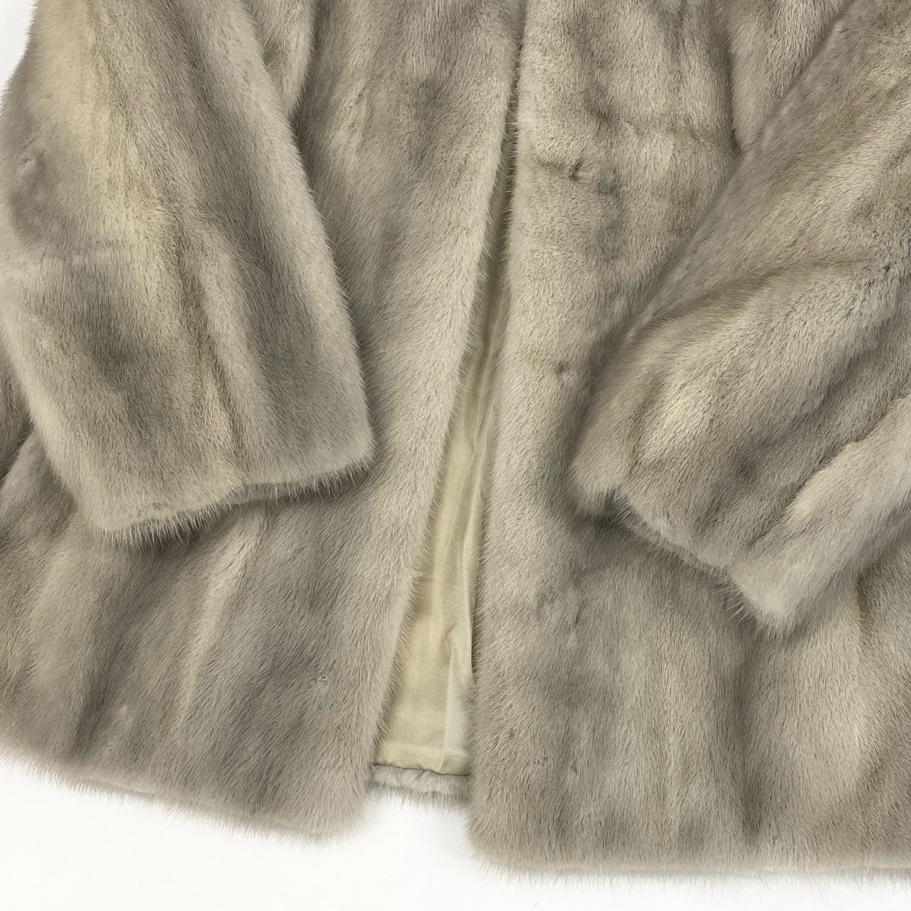 77L10 Lupian Furs サファイアミンク ファーコート サイズ11号