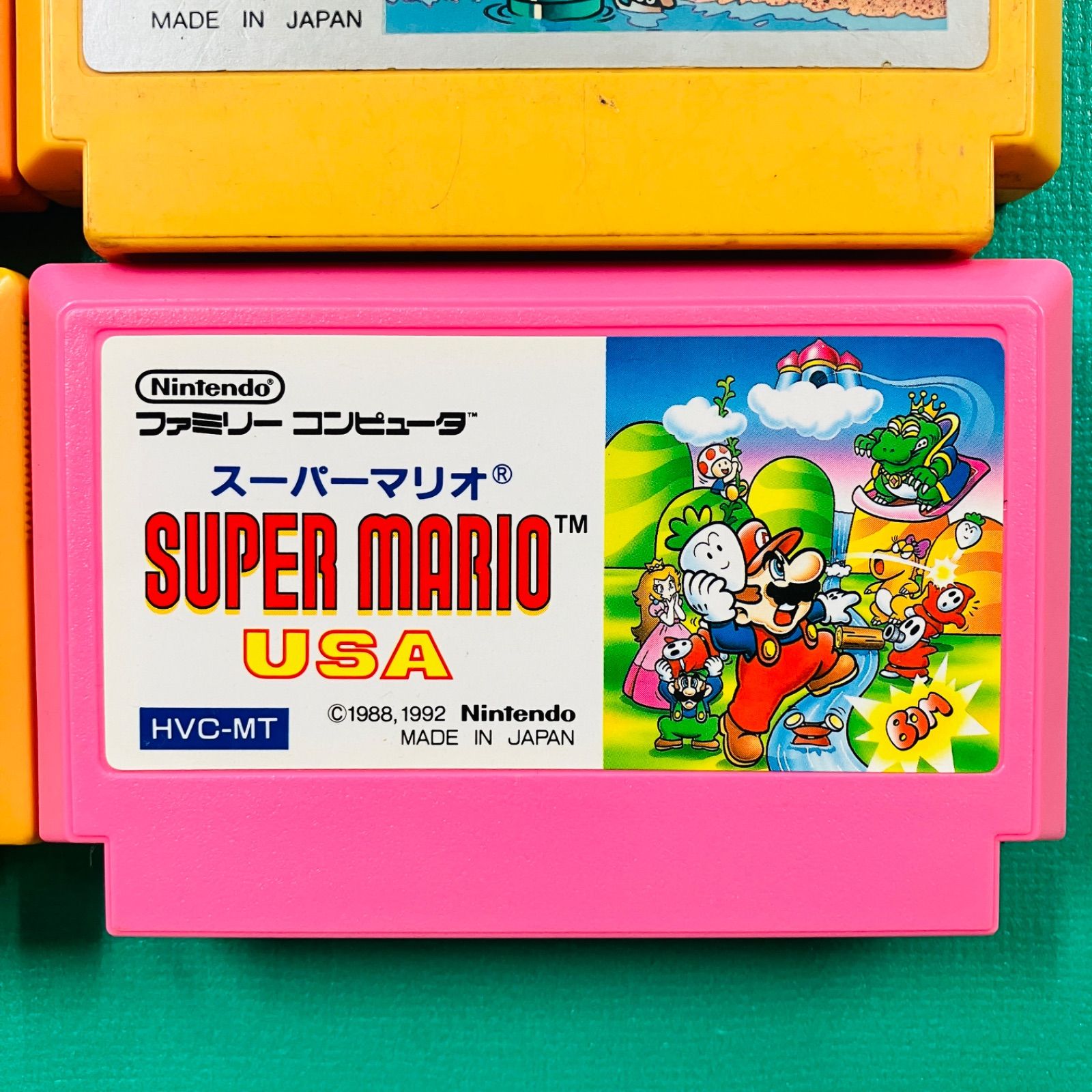 カセットのみ4点セット】ファミコン マリオブラザーズ スーパーマリオ