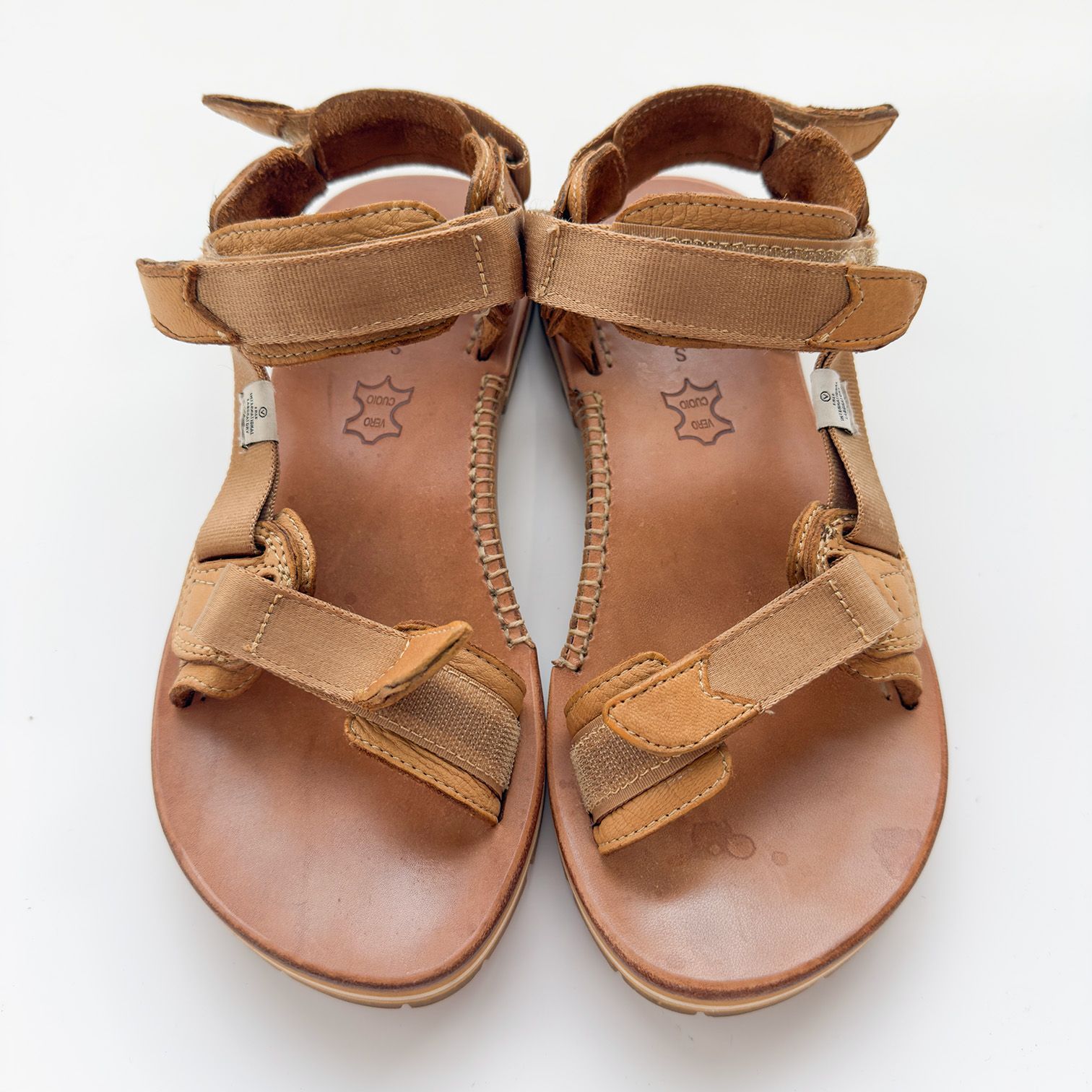 【新品S】visvim CHRISTO SHERPA-FOLK サンダル visvim (ビズビム) CHRISTO SHERPA-FOLK ストラップ レザー サンダル