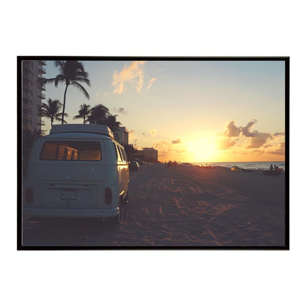 B1サイズ（約73x103cm）】【lh-poster-8015】サーフ サーフバン 海岸