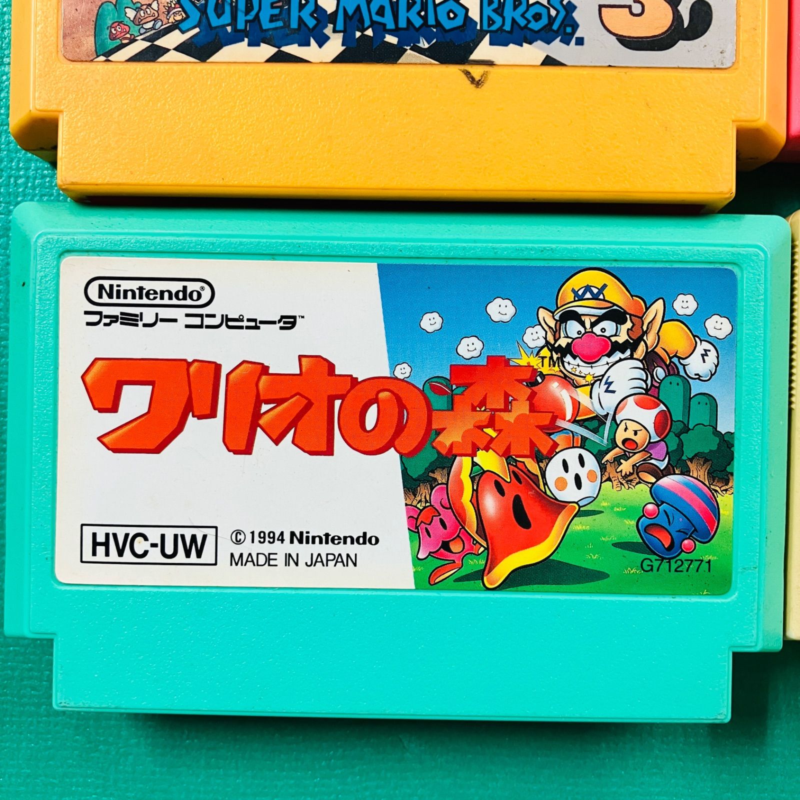 カセットのみ5点セット】ファミコン スーパーマリオブラザーズ