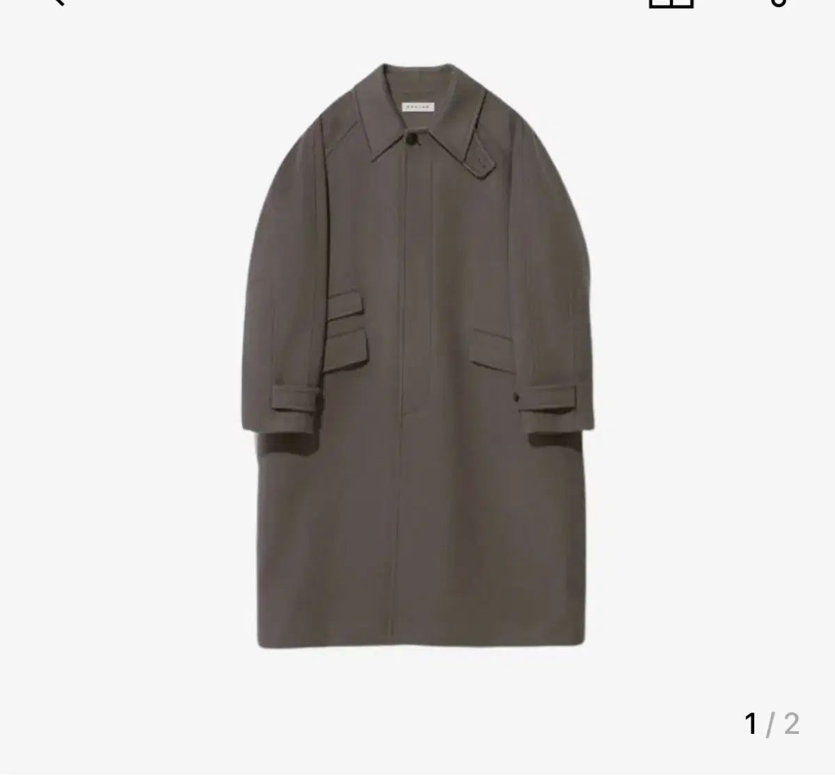 BESLOW バルマカーンコート ダスティブラウン L