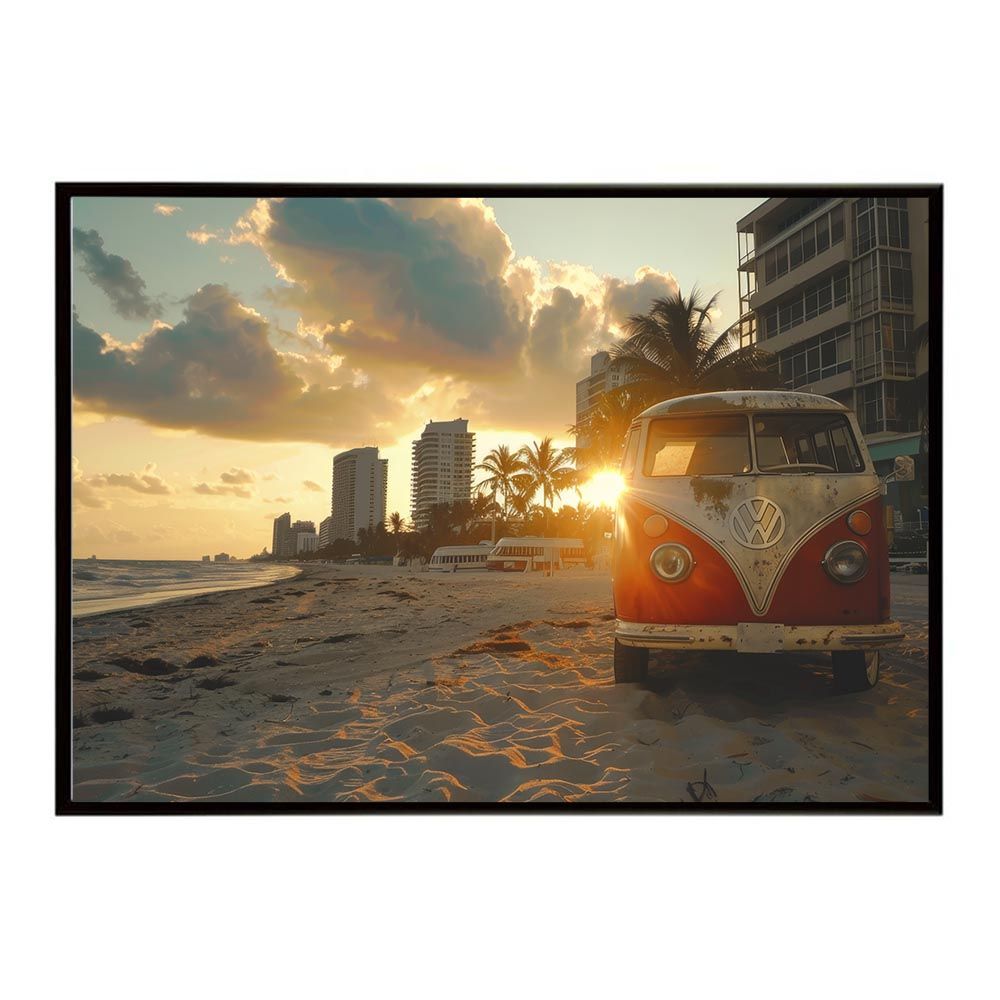 B1サイズ（約73x103cm）】【lh-poster-8023】サーフ サーフバン 海岸