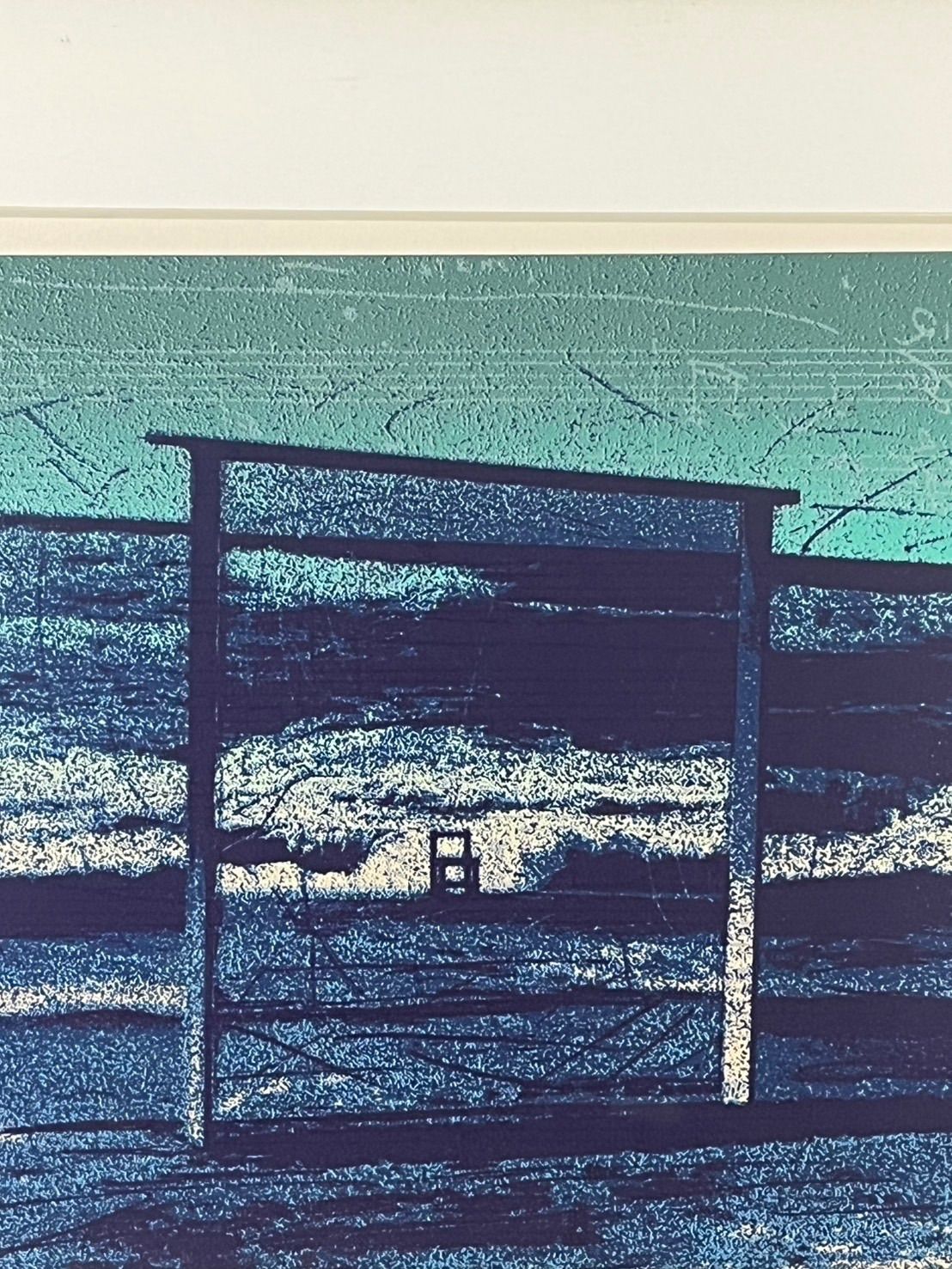 森岡完介「'90-7」シルクスクリーン 10号 HC版 直筆サイン 第1回現代