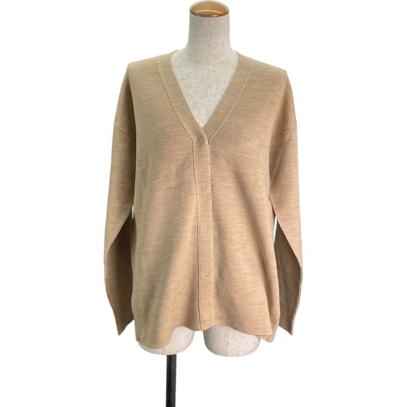 フェンディ FENDI FF総柄リバーシブルニットカーディガン FZC 966 ベージュ ウール レディース カーディガン