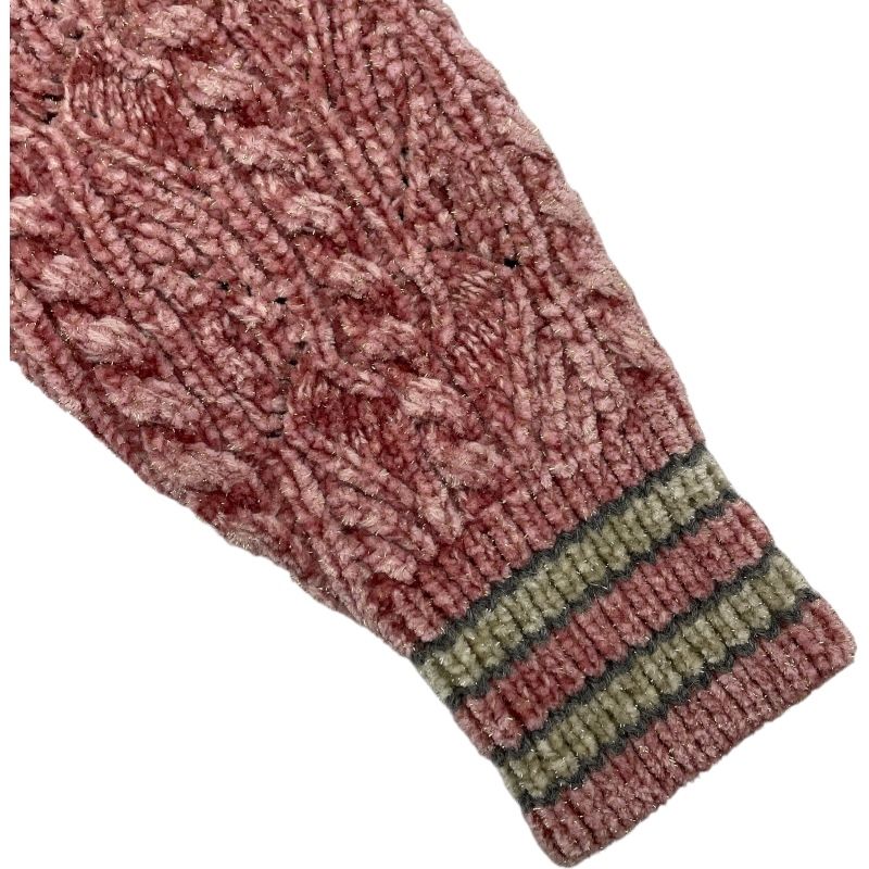 シャネル CHANEL 31ワッペンケーブルニットセーター P73532 ピンク