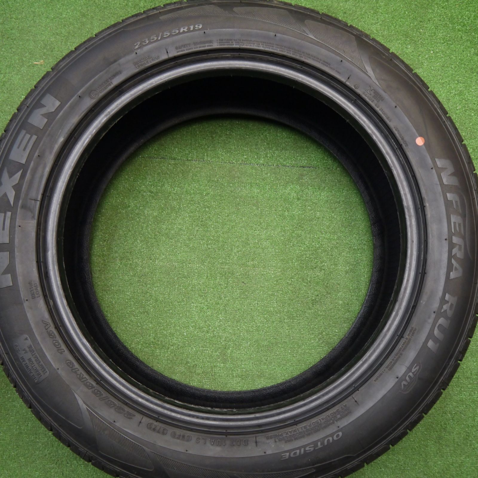  25年 235 55 R 19 ネクセン N FERA RU 1 SUV タイヤ 19インチ ポルシェ マカン ベンツ GLC レクサス RX 等 ノタ 19インチ サマータイヤ ノーマルタイヤ