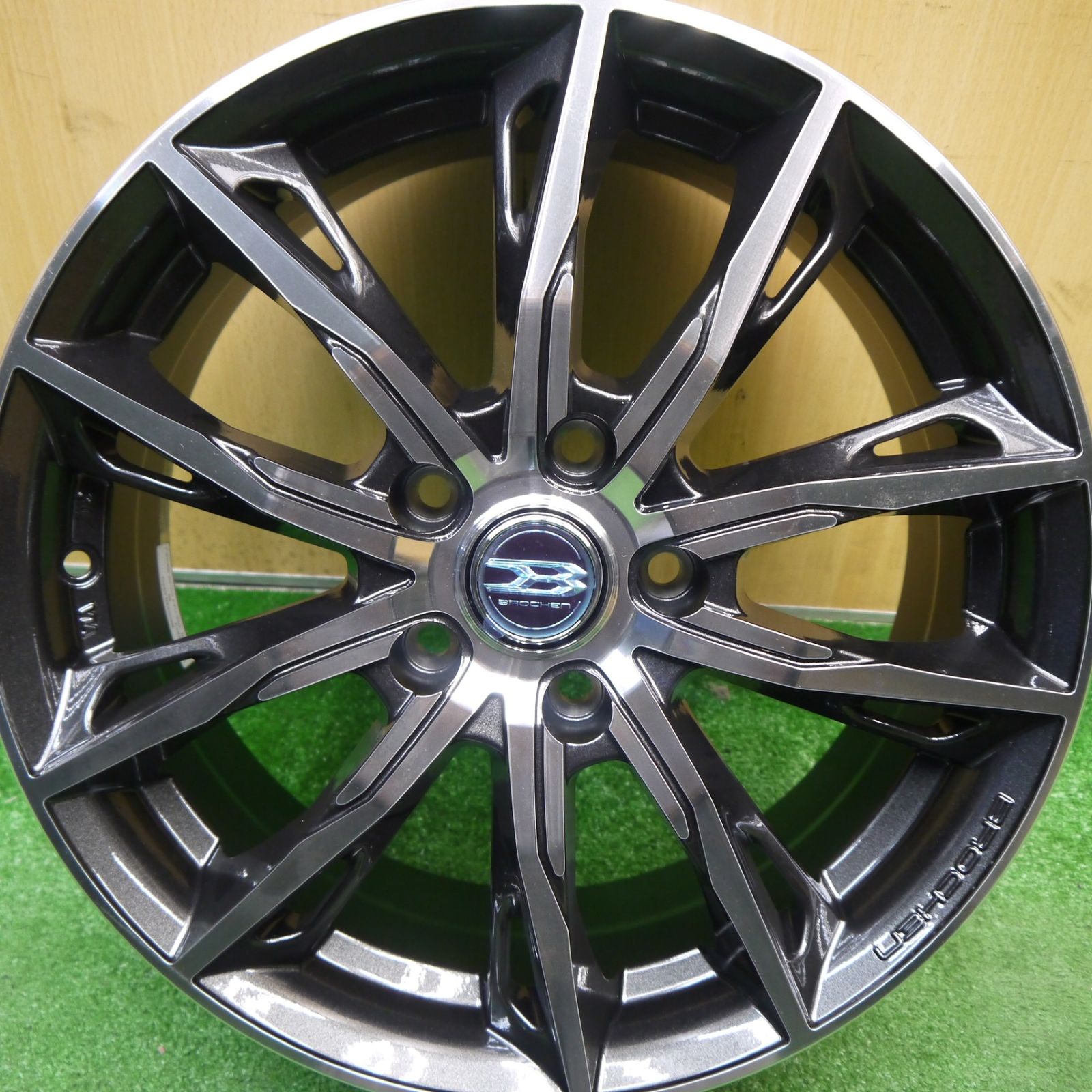 付き 1本 BROCKEN LFM 538 17インチ ホイール ブロッケン 17 7 J PCD 114 3 5 H ホ